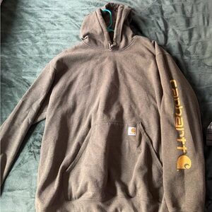 Carhartt Men's olive Hoodie